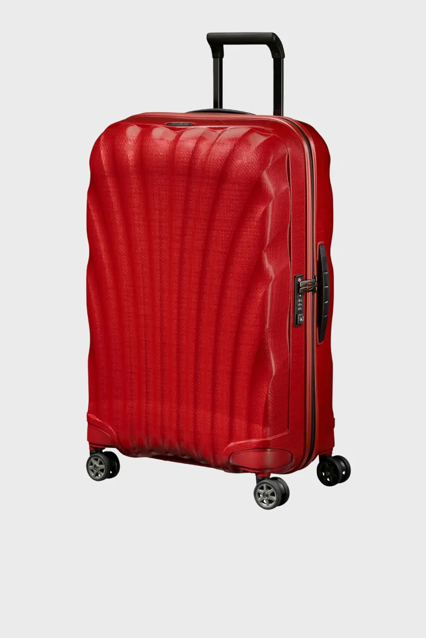 Красный чемодан 69 см C-LITE RED 5