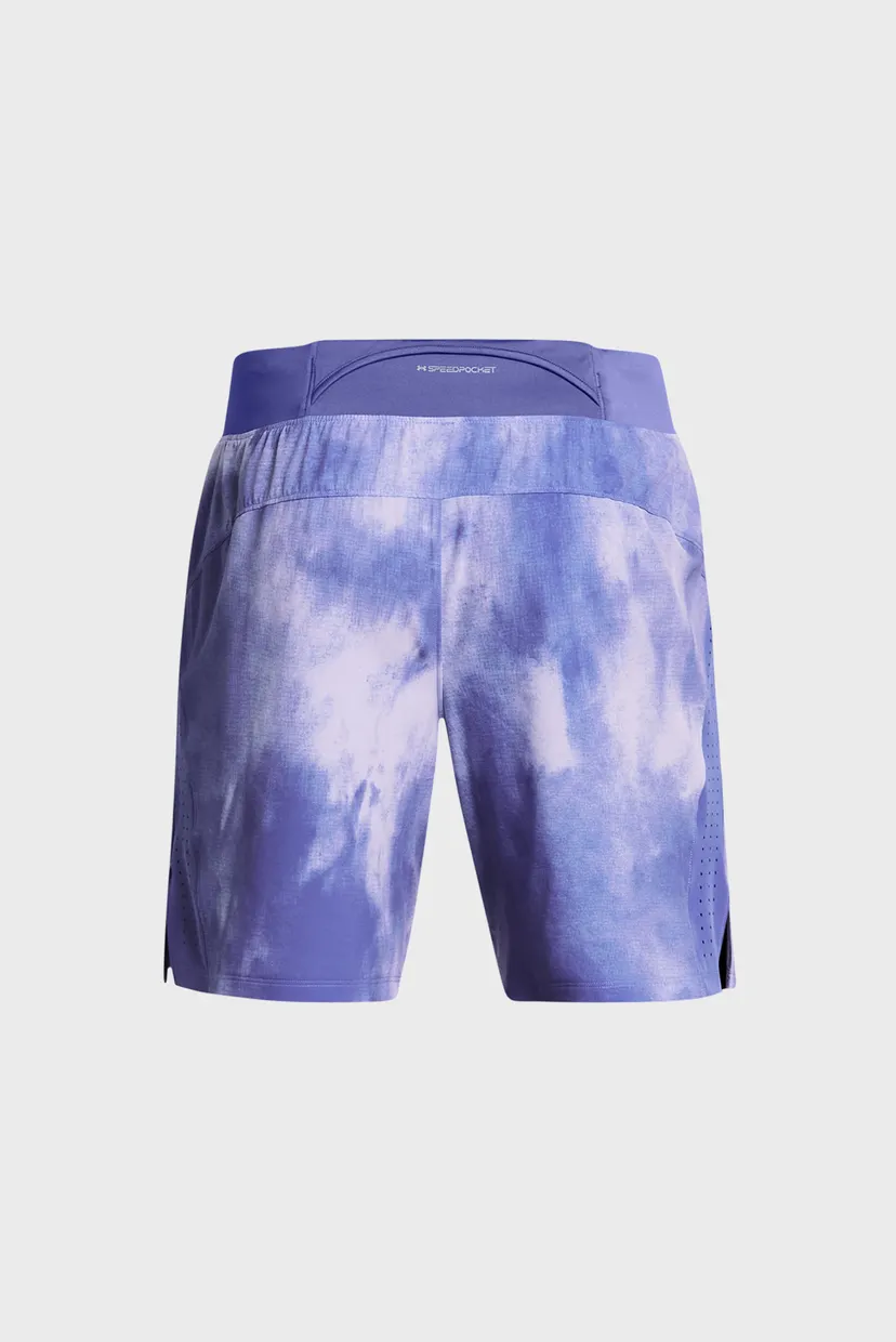 Чоловічі бузкові шорти UA LAUNCH PRO 7'' PRINTED SHORTS 6