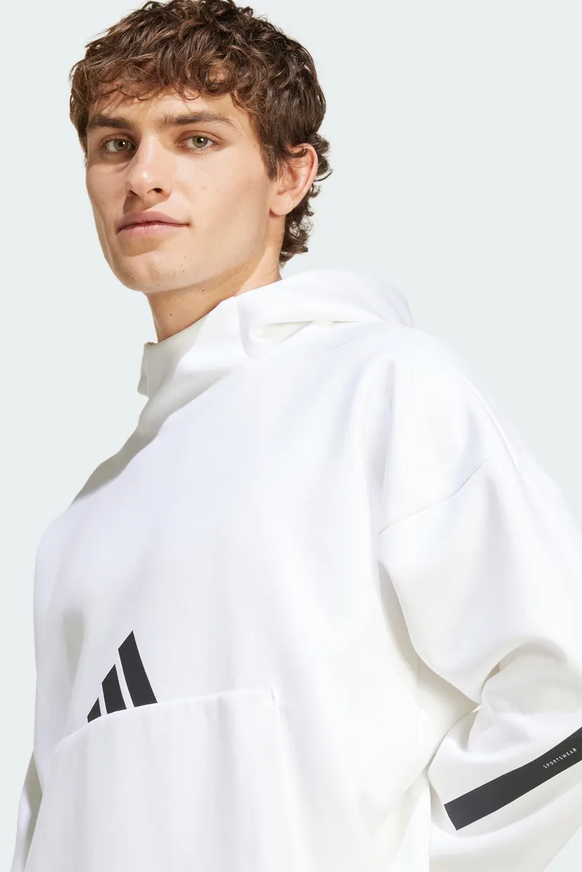 Чоловіче біле худі New adidas Z.N.E. 5
