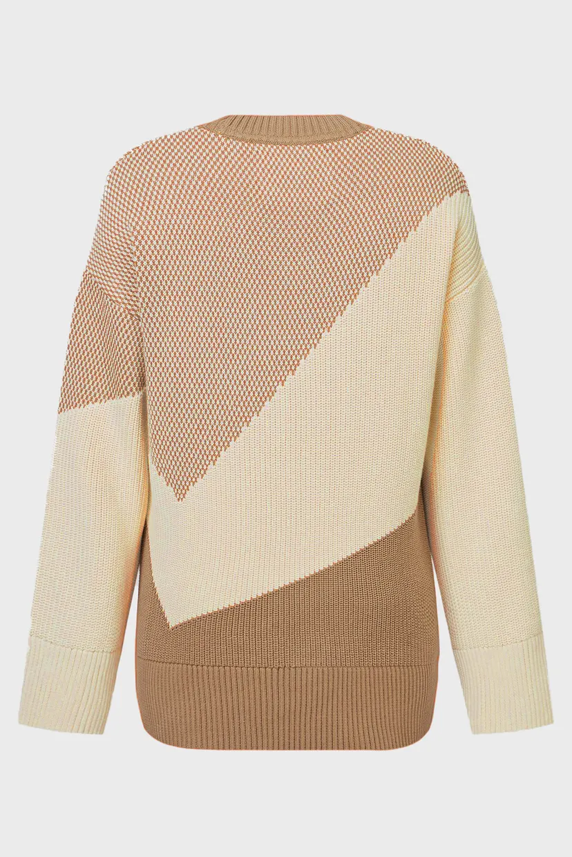 Жіночий светр COLOUR BLOCK COTTON C-NECK 7