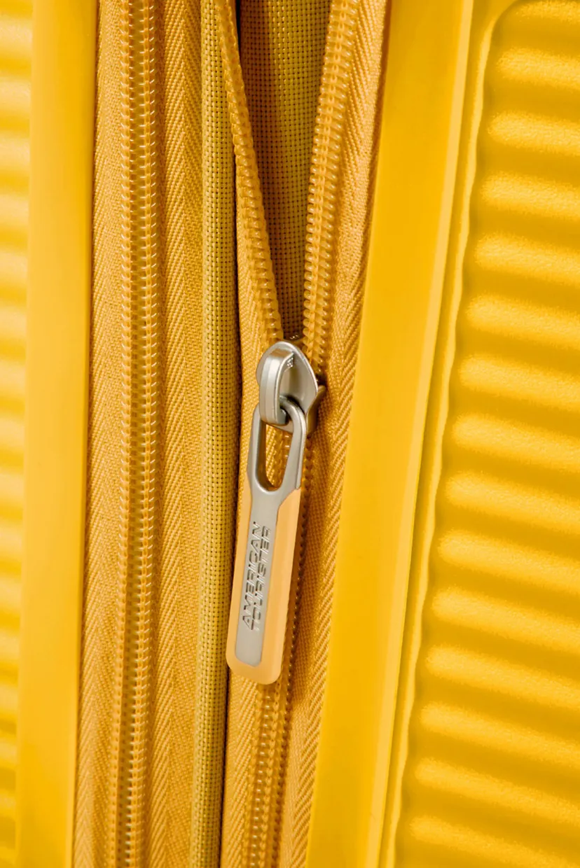 Желтый чемодан 77 см SOUNDBOX YELLOW 6