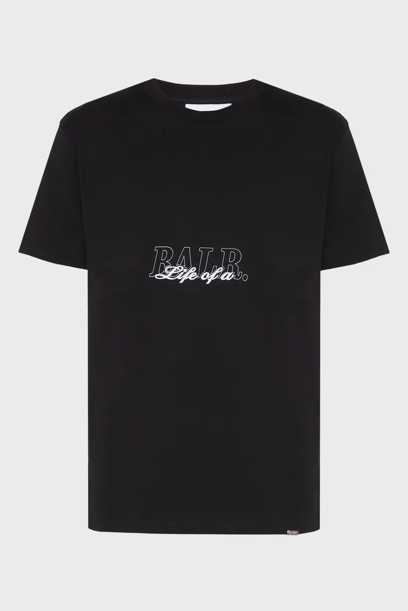 Чоловіча чорна футболка Script T-Shirt 6