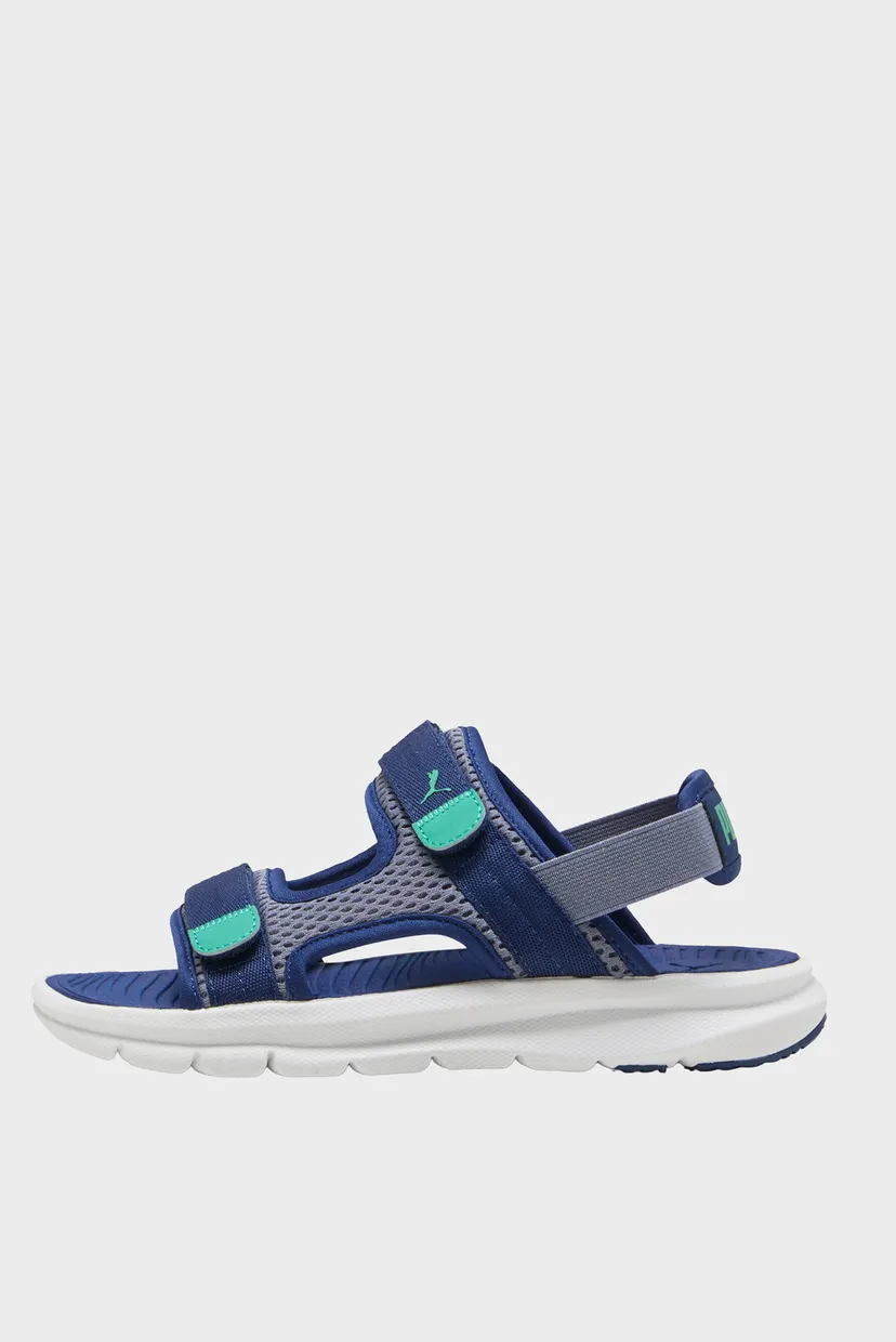 Детские темно-синие сандалии PUMA Evolve Sandals Youth 3