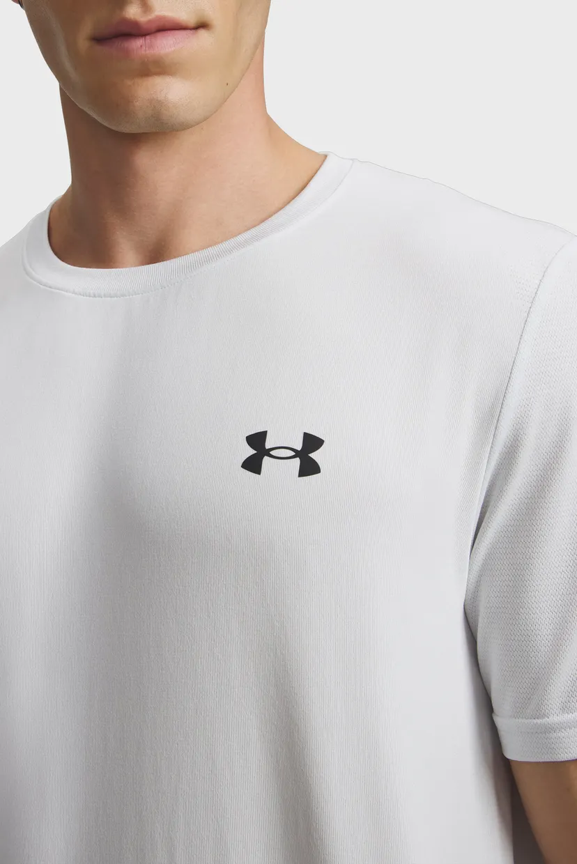 Чоловіча біла футболка UA Vanish Elite Seamless SS-WHT 3
