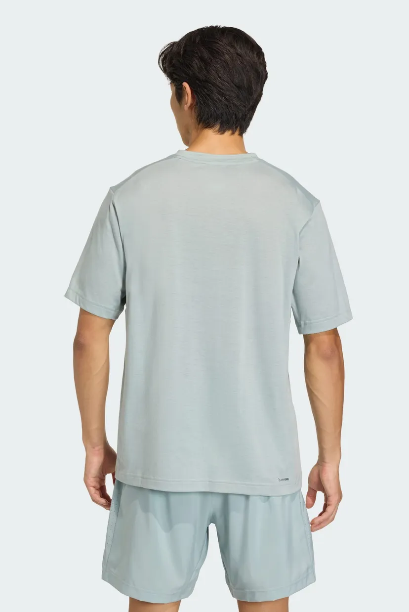 Мужская мятная футболка Workout Essentials FeelReady adidas KD5495