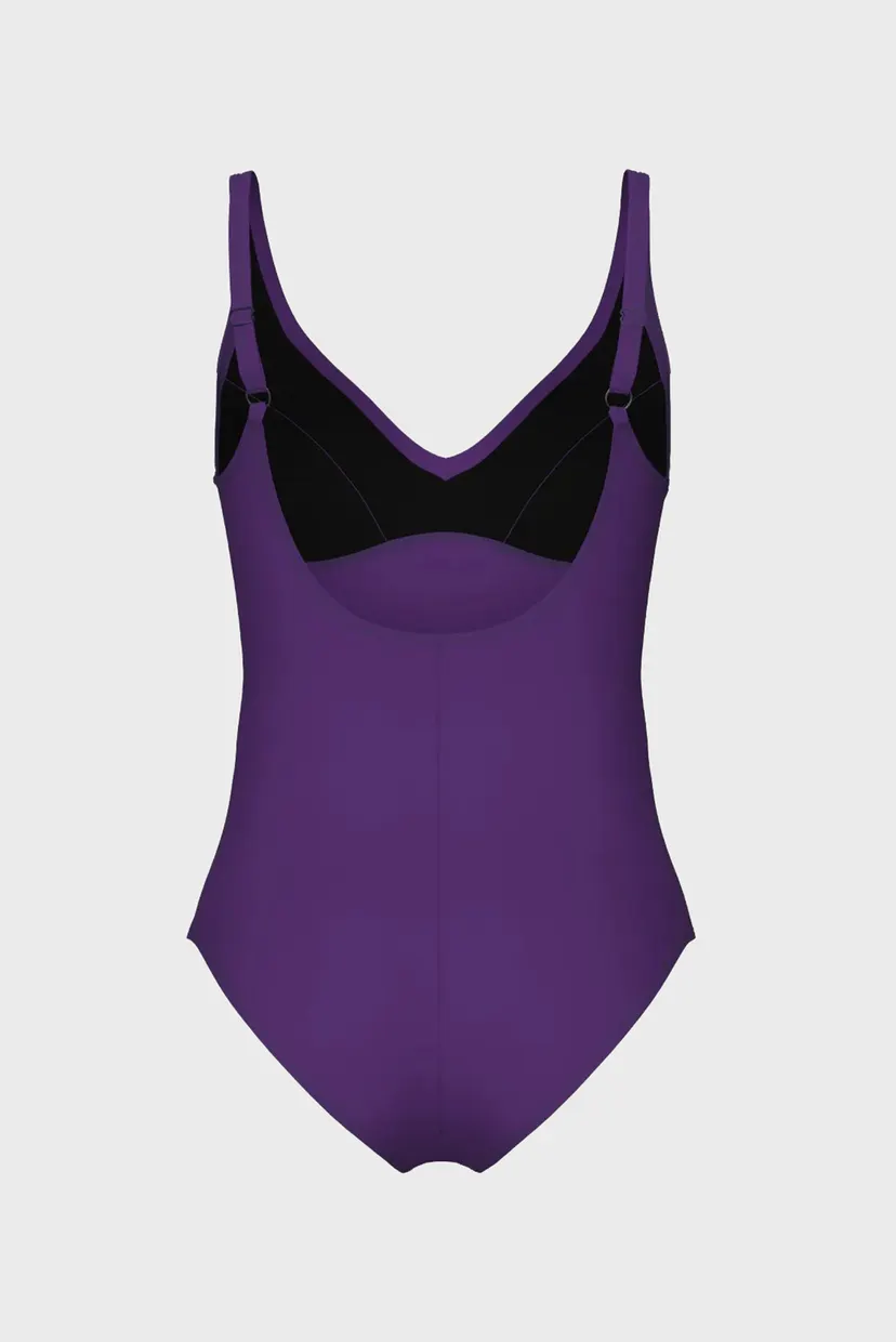 Женский фиолетовый купальник NICESENESS SWIMSUIT U BACK 4