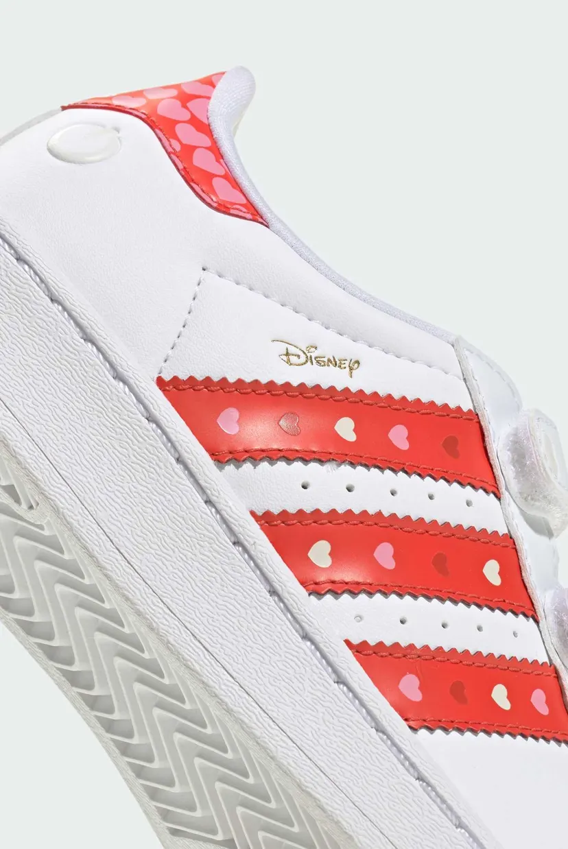 Детские белые сникерсы ADIDAS DISNEY SUPERSTAR LED LIGHTS 9