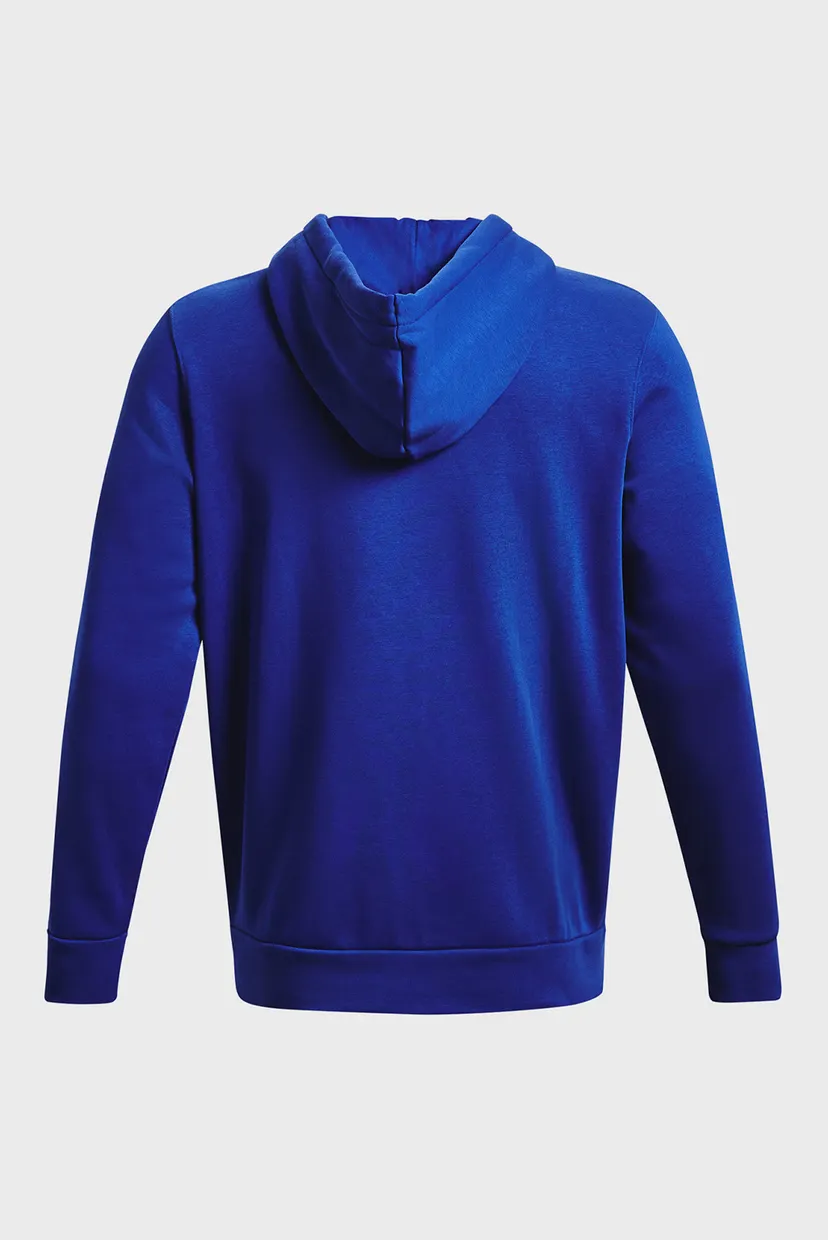 Чоловіче синє худі UA Essential Fleece FZ 6