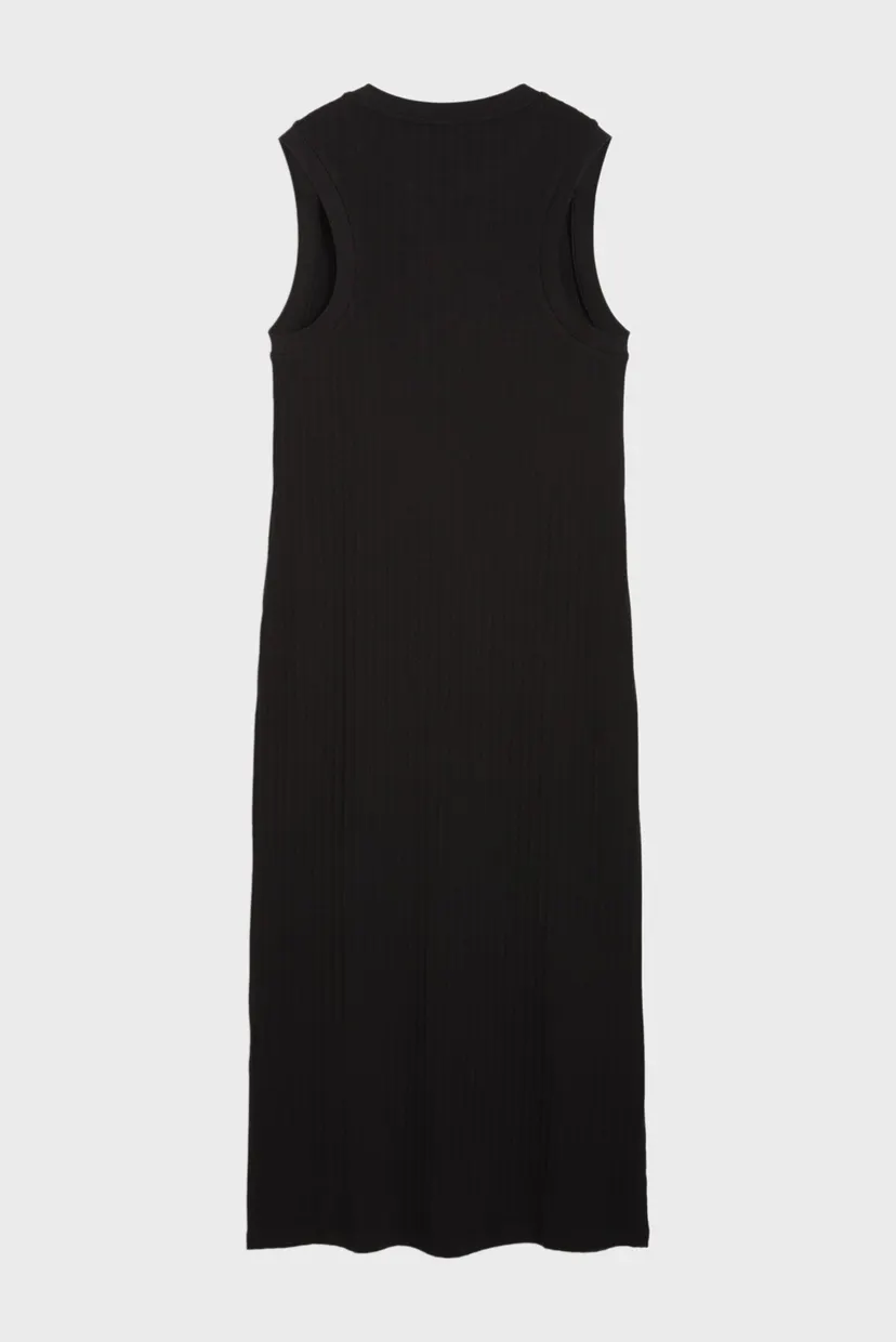 Женское черное платье HER Relaxed Dress Women 5