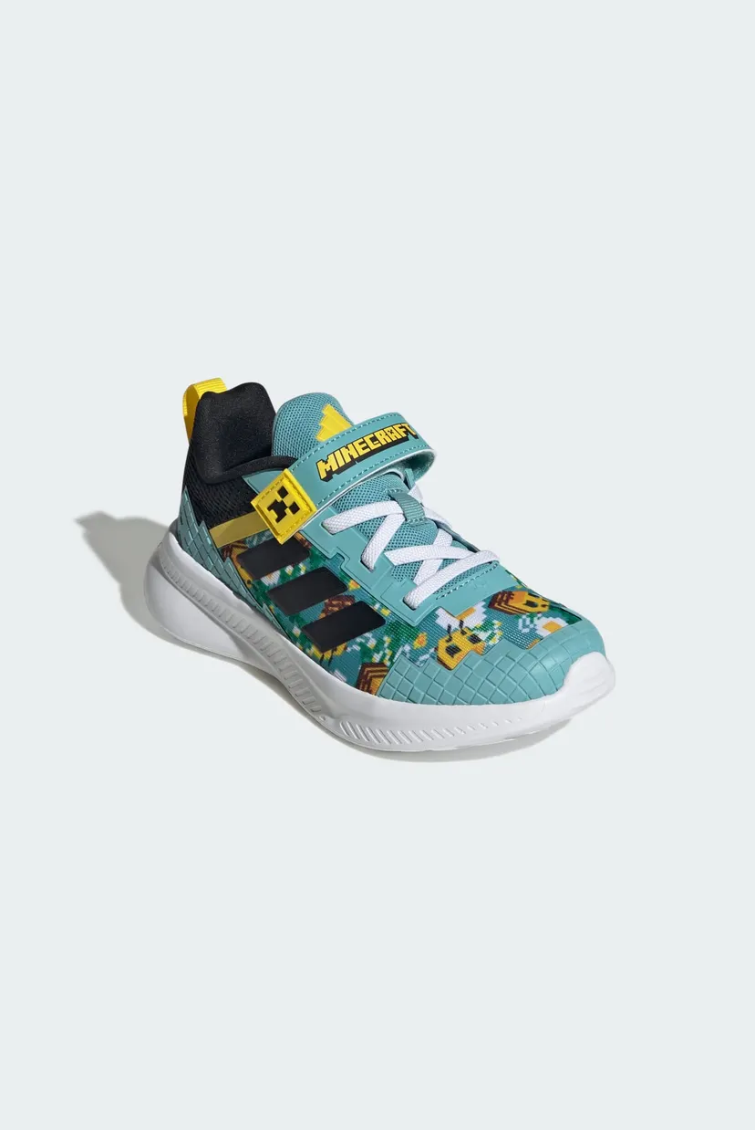 Дитячі бірюзові кросівки ADIDAS MINECRAFT FORTARUN 4.0 CHILDREN 4
