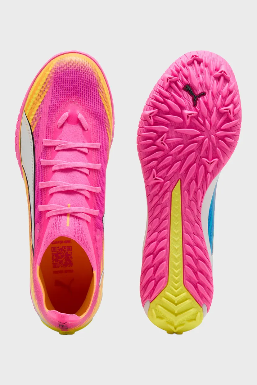 Рожеві сороконіжки ULTRA 6 MATCH TT Football Boots Unisex 4
