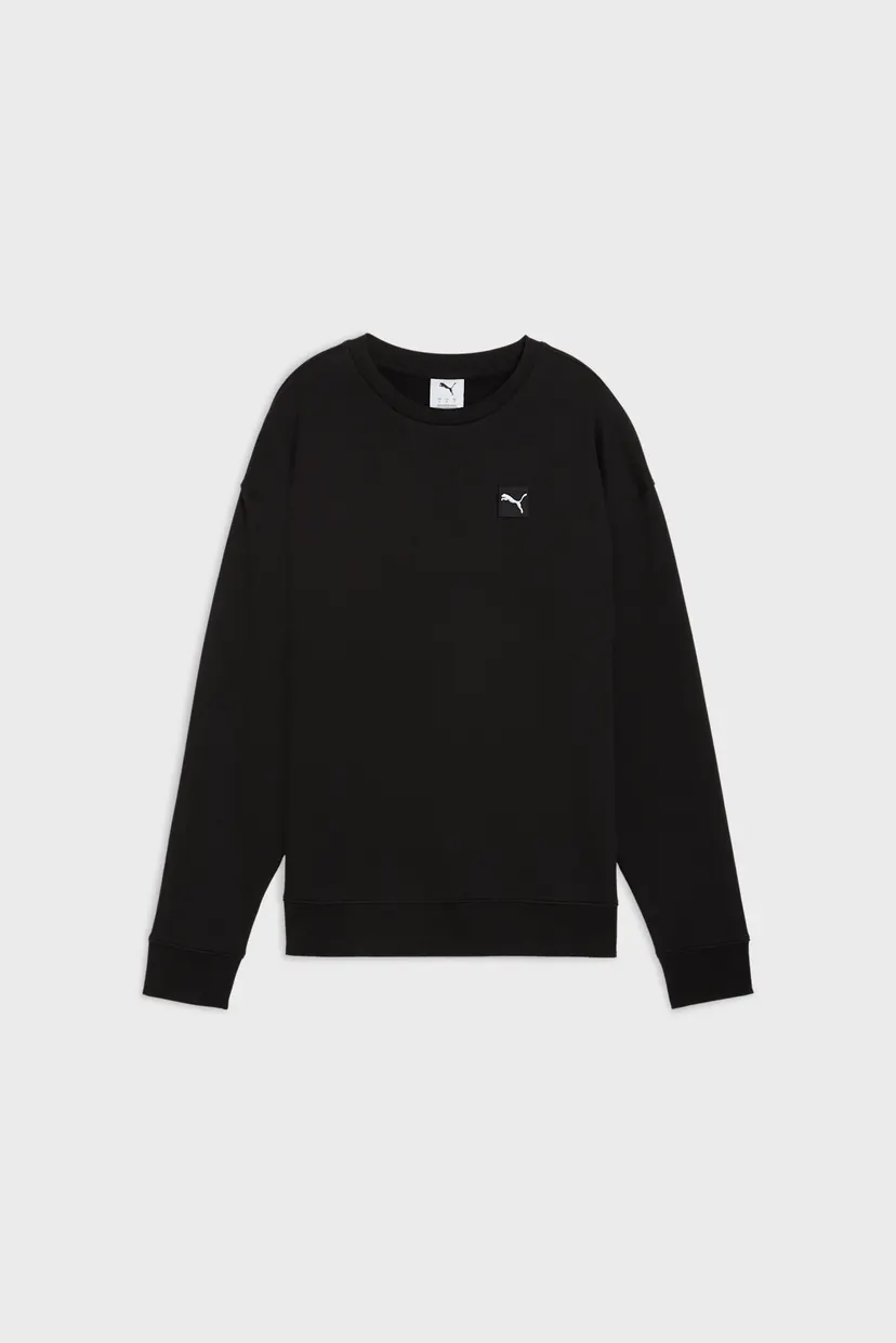 Жіночий чорний світшот Essentials Elevated Comfort Crew Sweatshirt Women 4