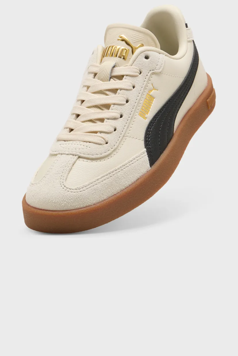 Дитячі бежеві шкіряні снікерси Club II Era Sneakers Youth 5