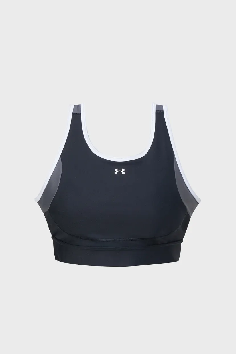 Женский черный топ UA Crossback Mid Open Back 6