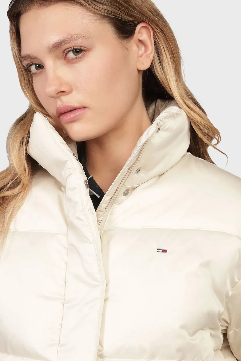 Жіноча перлова куртка TJW CRP SATIN PUFFER 4