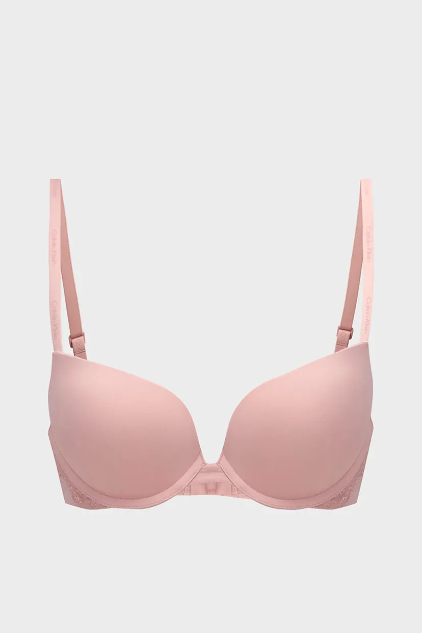 Женский розовый бюстгальтер PUSH UP PLUNGE 7