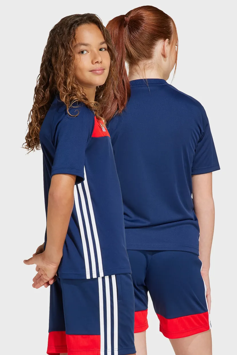 Детская синяя футболка Tiro 25 Essentials Kids 3