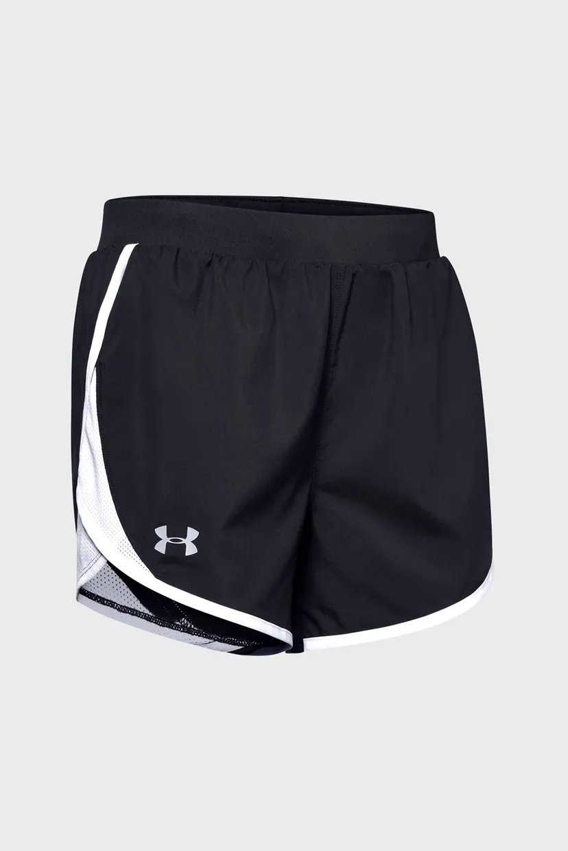 Жіночі чорні шорти UA Fly By 2.0 Short-BLK 8