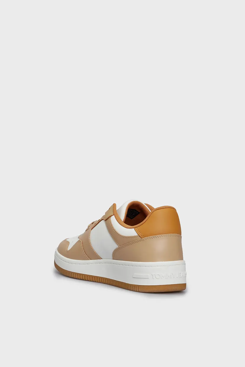 Мужские кожаные сникерcы TJM RETRO BASKET TONAL LOGO 5