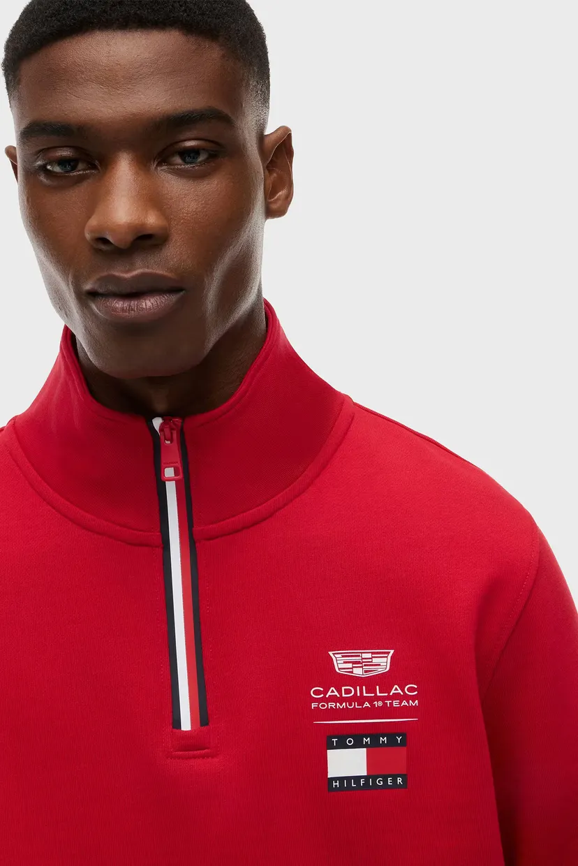 Чоловіча червона спортивна кофта TH x Cadillac Formula 1® Team 4
