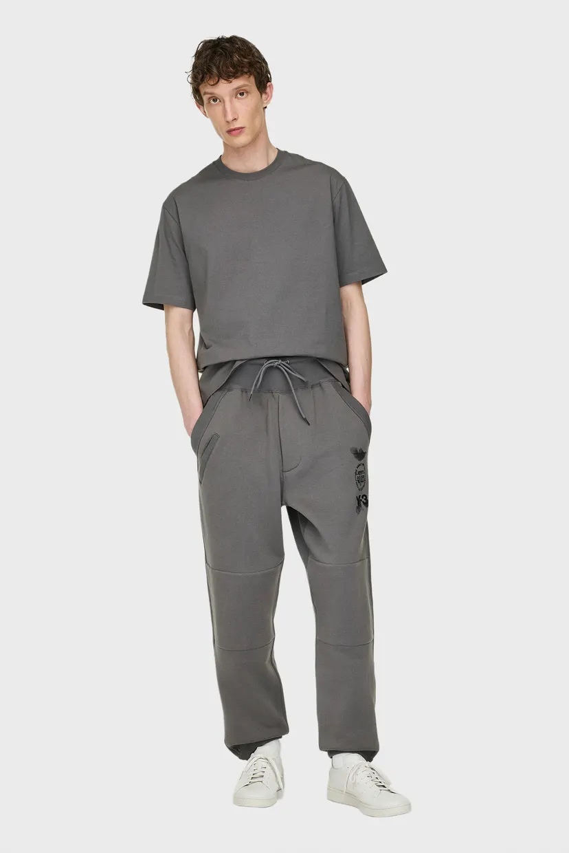 Сіра футболка Y-3 Graphic (унісекс) 4