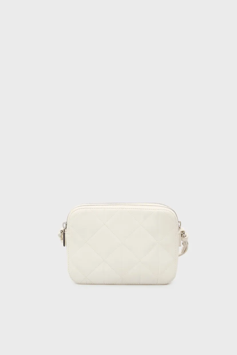 Жіноча біла сумка QUILTED 4