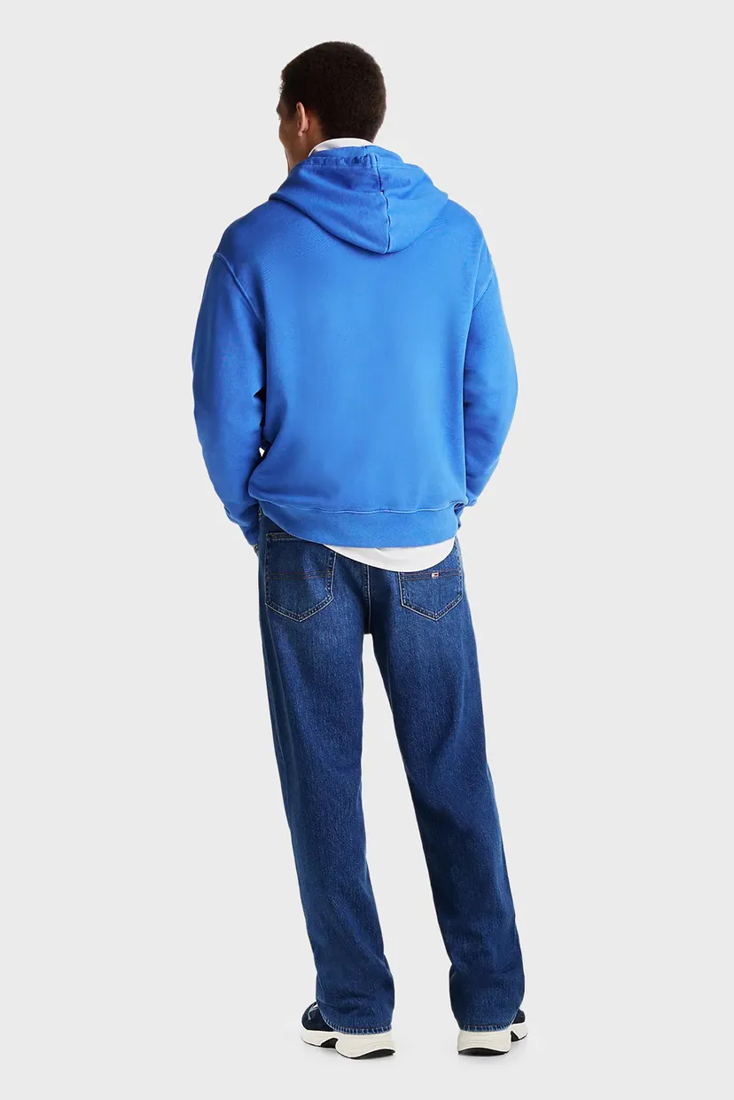 Чоловіче синє худі TJM RLX VINTAGE VARSITY HOODIE 3