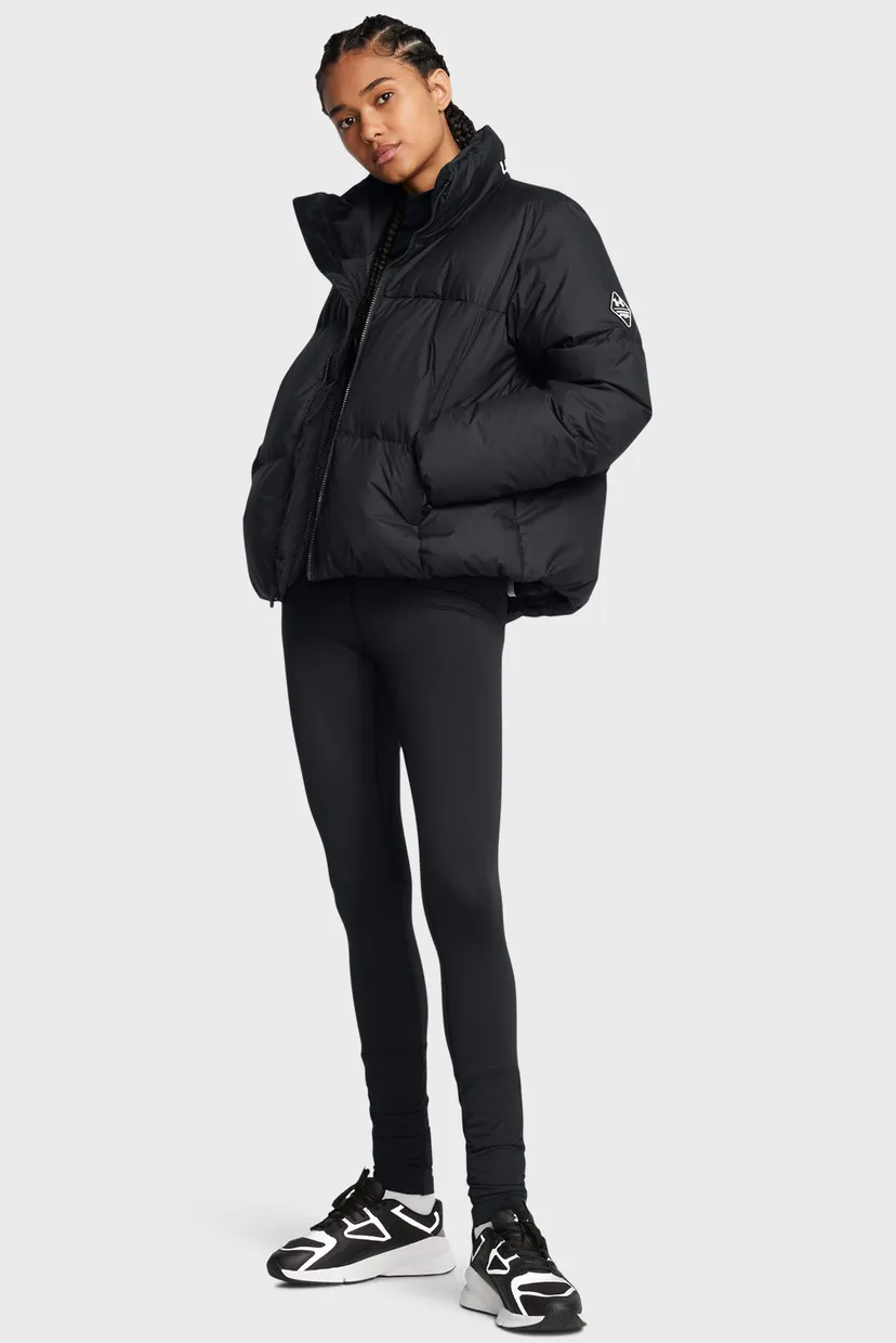 Женский черный пуховик LIMITLESS DOWN PUFFER JACKET Under Armour