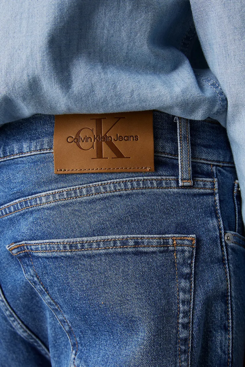 Чоловічі сині джинси SLIM STRAIGHT 5