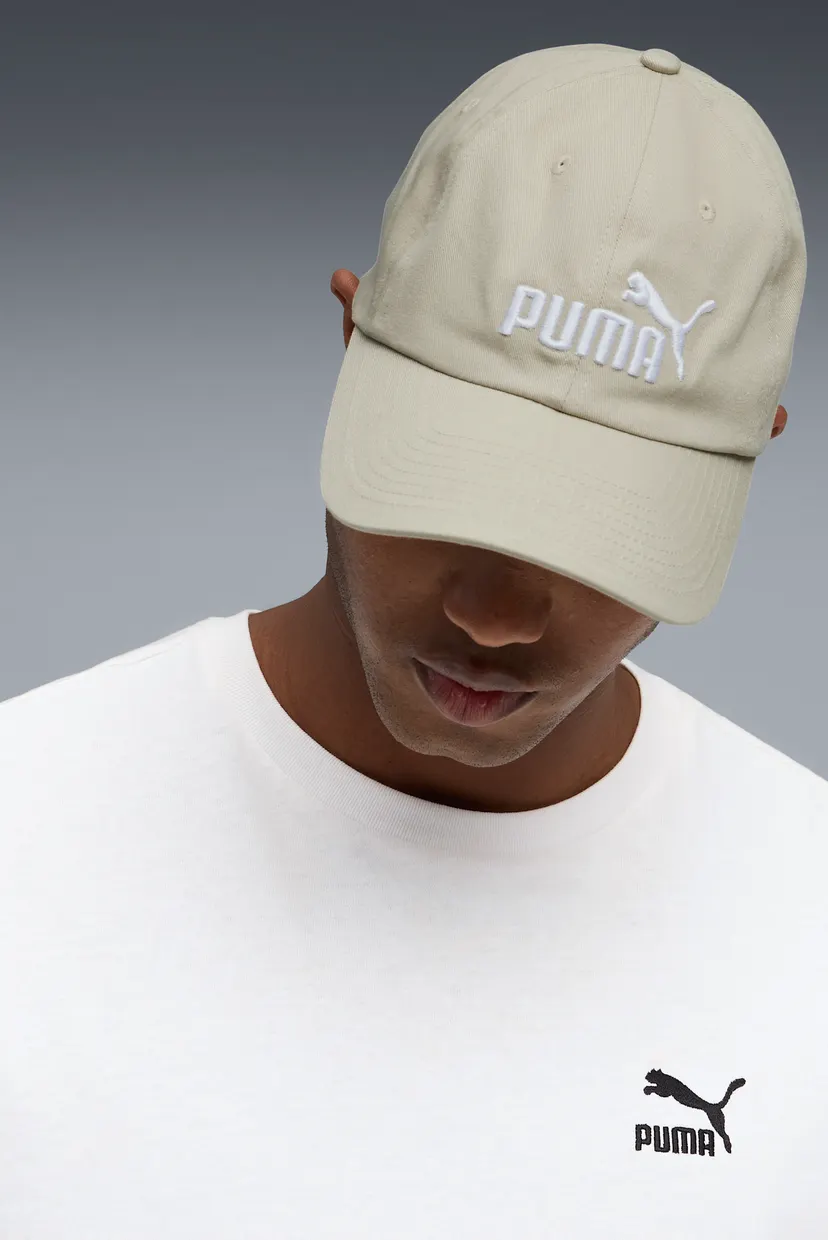 Бежевая кепка ESS No.1 Logo Baseball Cap 3