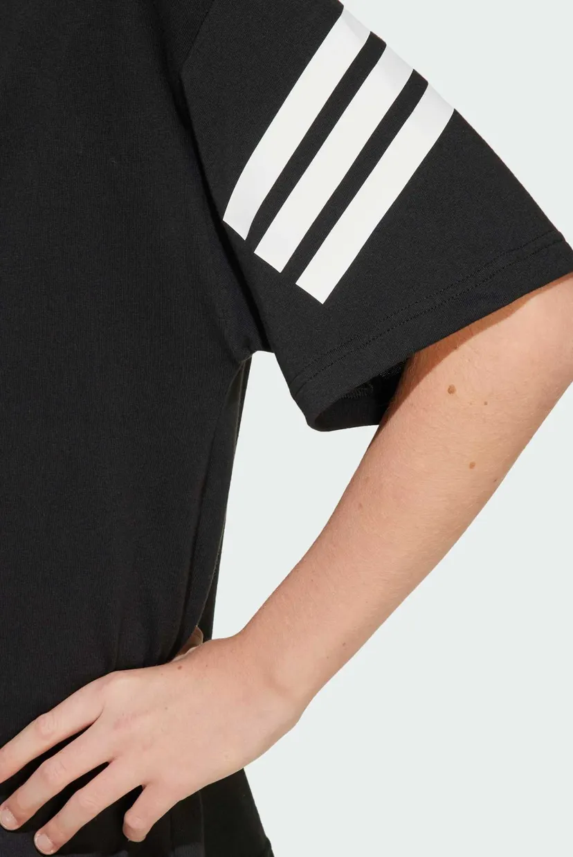 Дитяча чорна футболка Future Icons 3-Stripes Kids 5