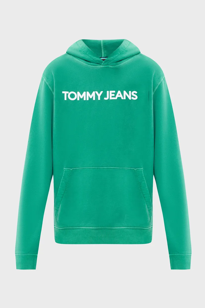 Чоловіче зелене худі TJM REG NEW CLASSIC L HOODIE EXT 7