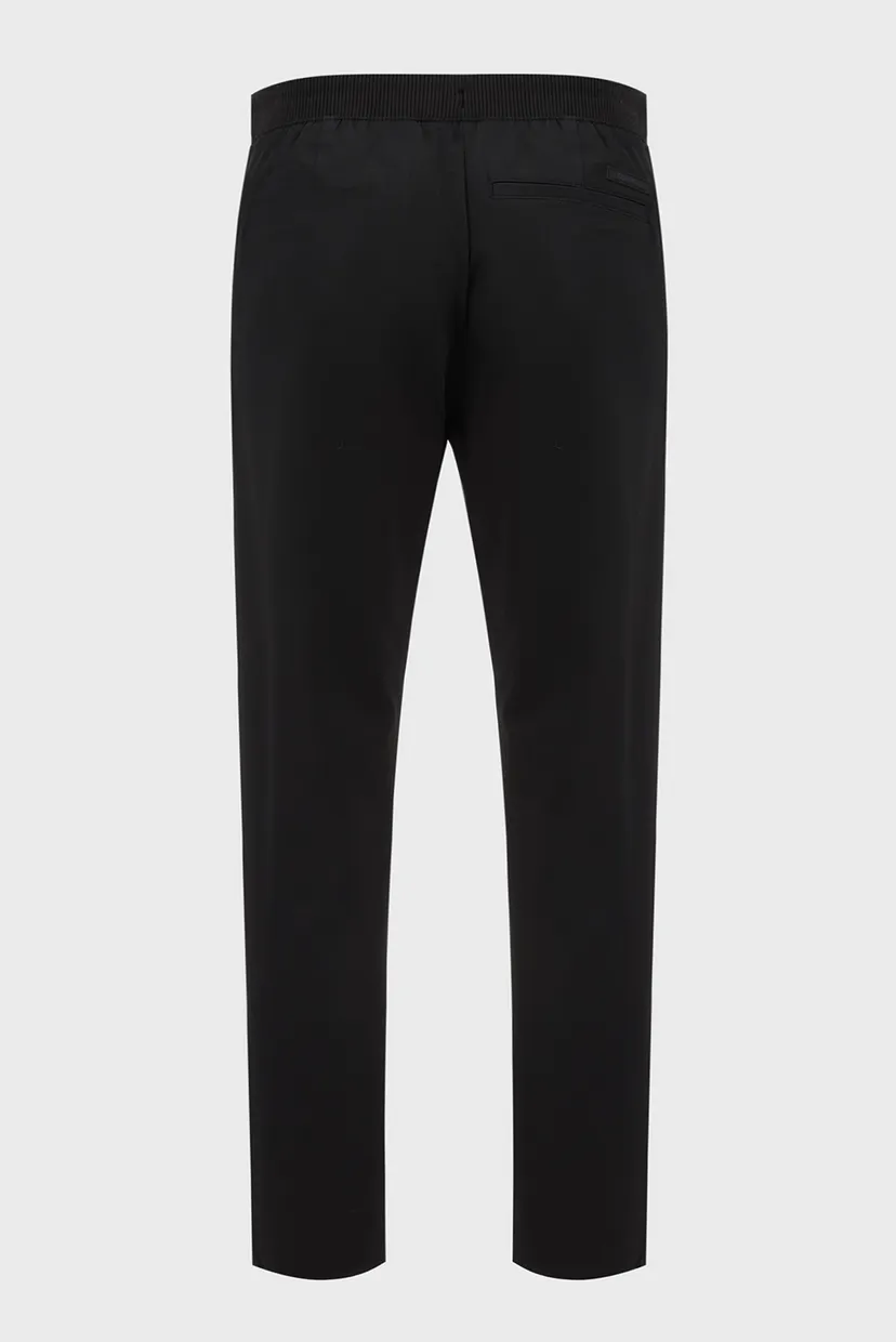 Мужские черные спортивные брюки 4WAY STRETCH 6