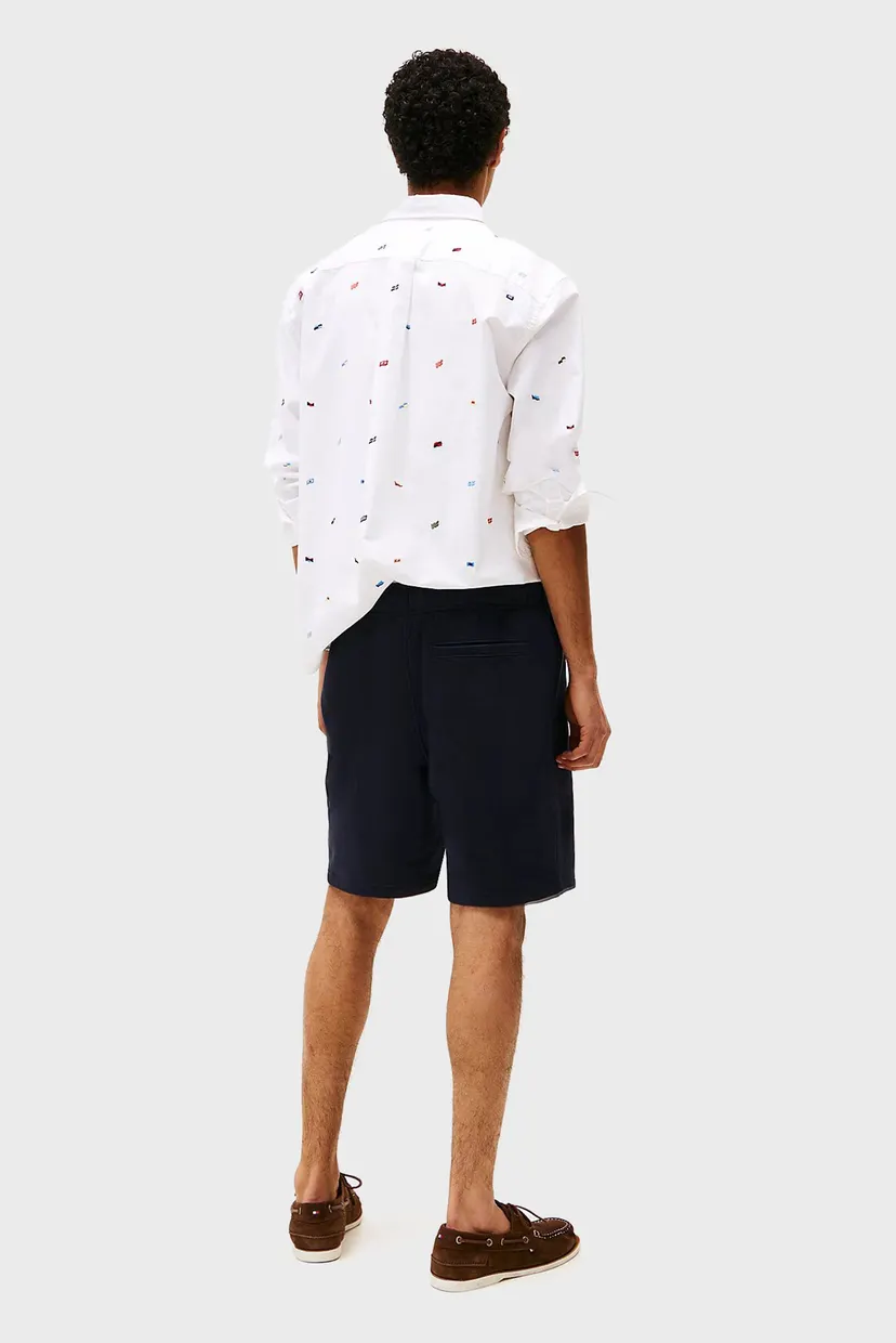 Чоловічі темно-сині шорти SMALL TOMMY LOGO SWEATSHORTS 3