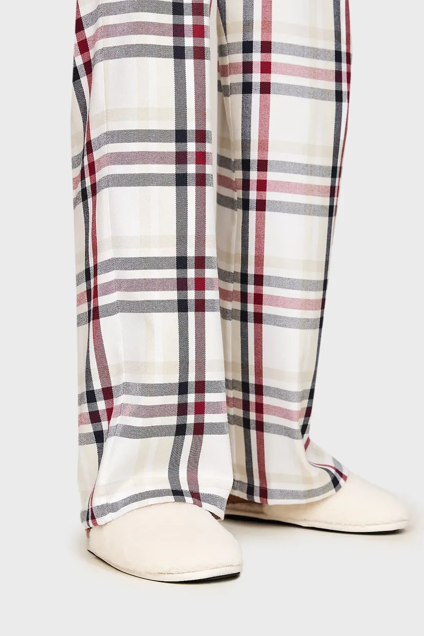 Жіночий набір (сорочка, брюки, капці) GIFT FULL FLANNEL PJ SET&SLIPPER 6