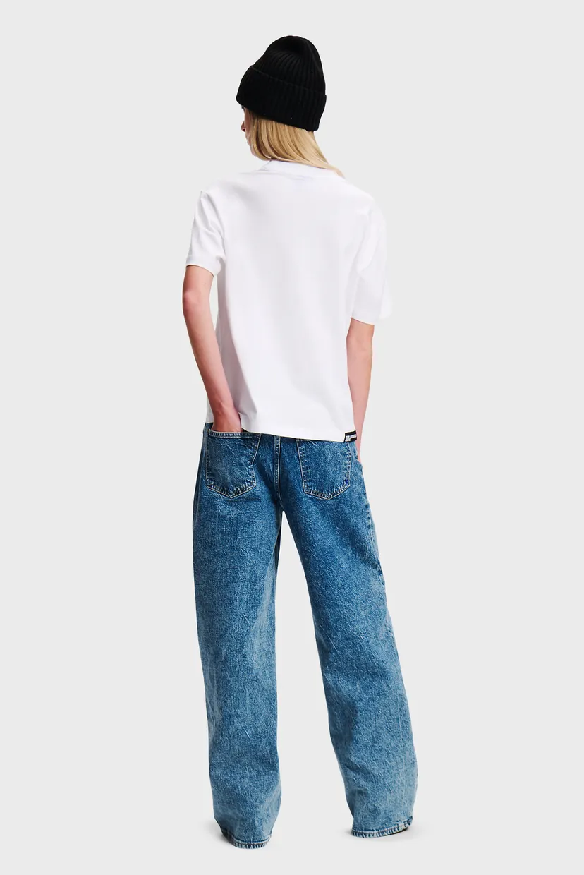 Жіночі сині джинси mr baggy denim 4