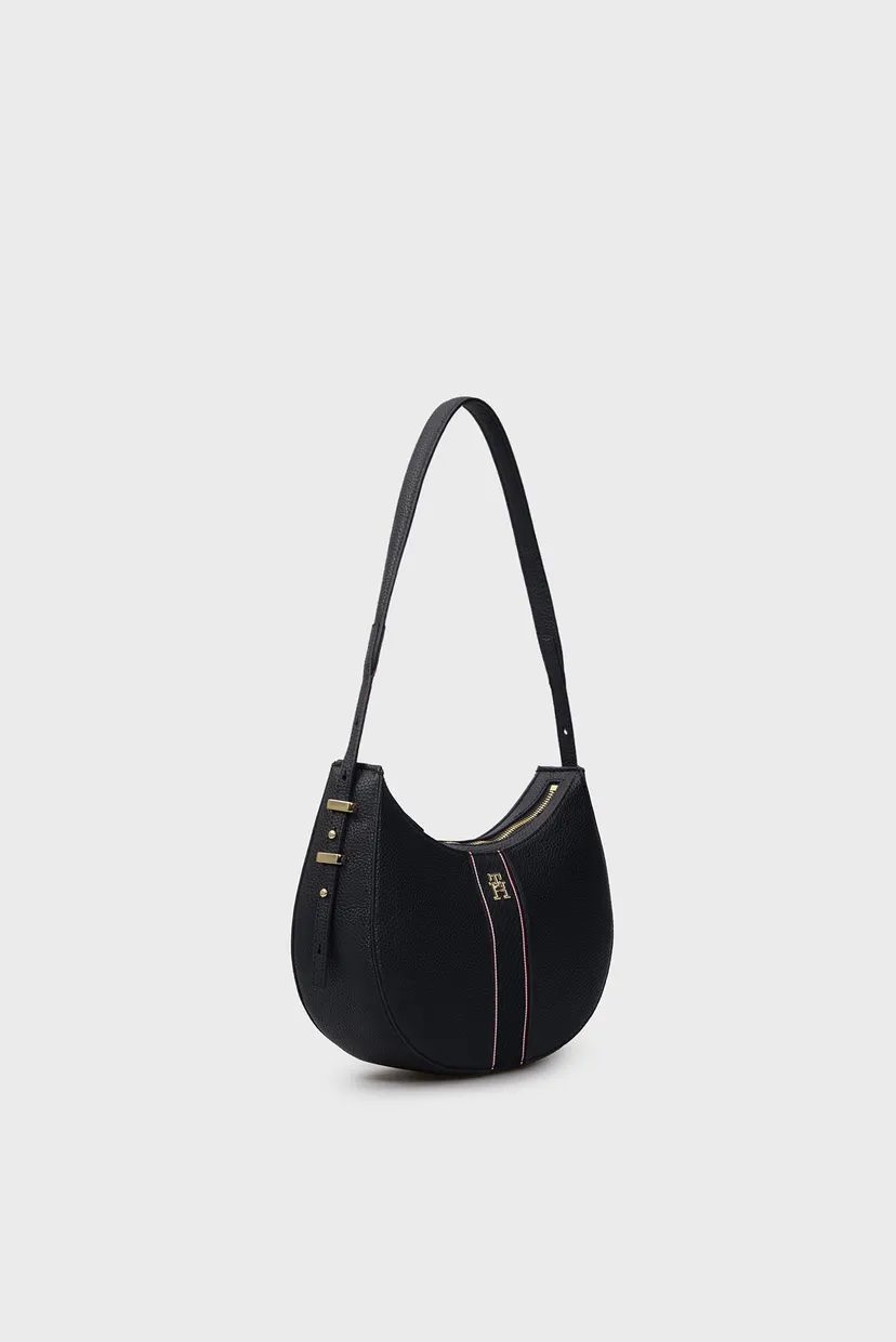 Женская темно-синяя сумка TH LEGACY SHOULDER BAG 3