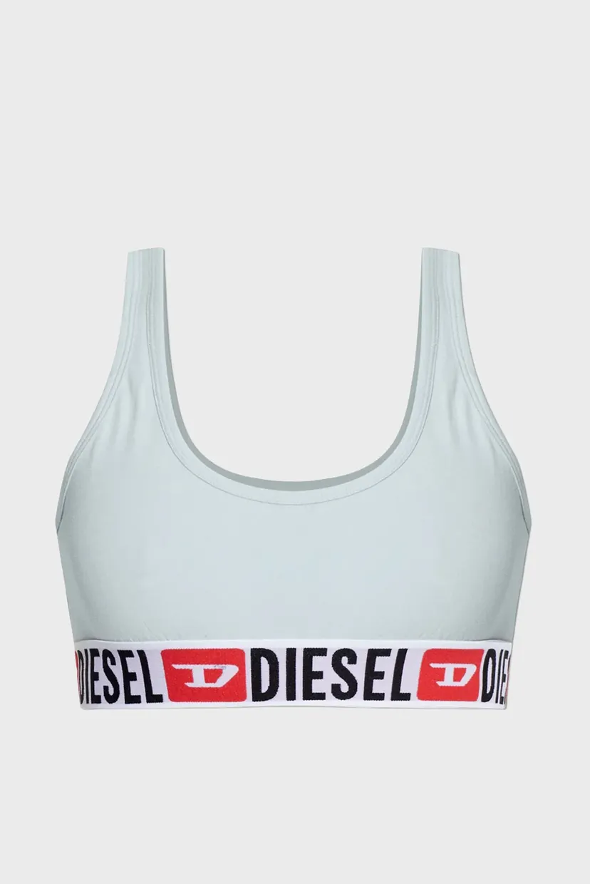 Жіночий блакитний топ REGGISENO 4