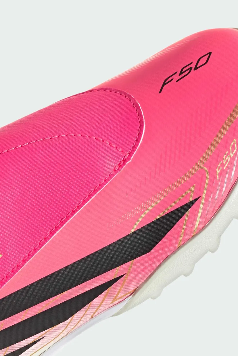 Дитячі рожеві сороконіжки F50 HYPERFAST CLUB Velcro Football Kids 7