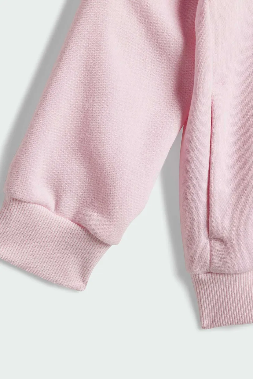 Детский розовый спортивный костюм (кофта, брюки) Seasonal Essentials Adiraptor Fleece Kids 7