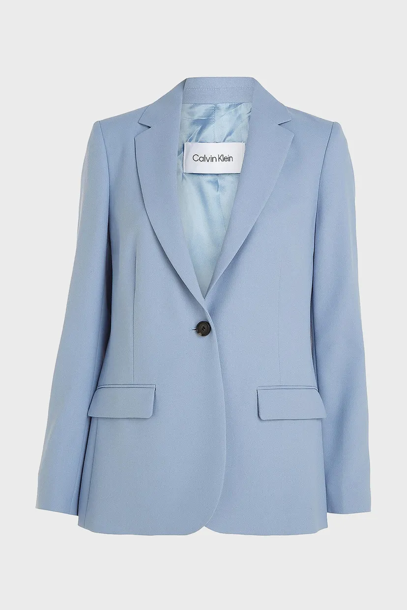 Женский голубой жакет ESSENTIAL TAILORED 5