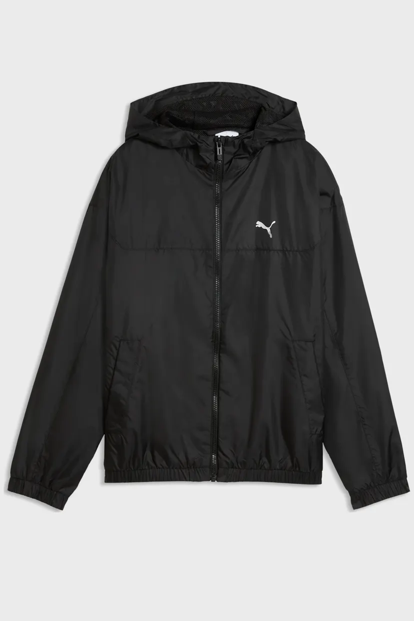 Дитяча чорна вітровка Mesh Lined Windbreaker Youth 5
