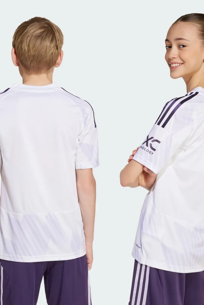 Детская белая футболка Manchester United 25/26 Away Kids 4