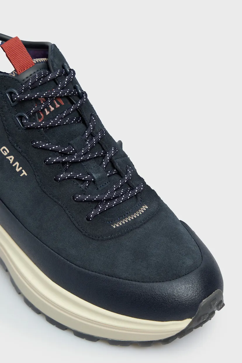 Чоловічі сині замшеві хайтопи Cazidy Gant 27633204 — MD-Fashion
