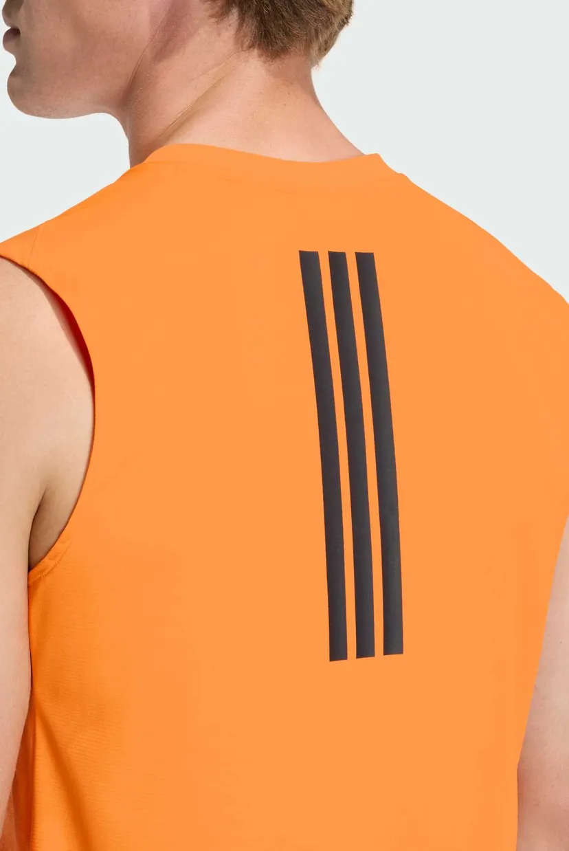 Чоловіча помаранчева майка D4T POWER 3 STRIPES 5