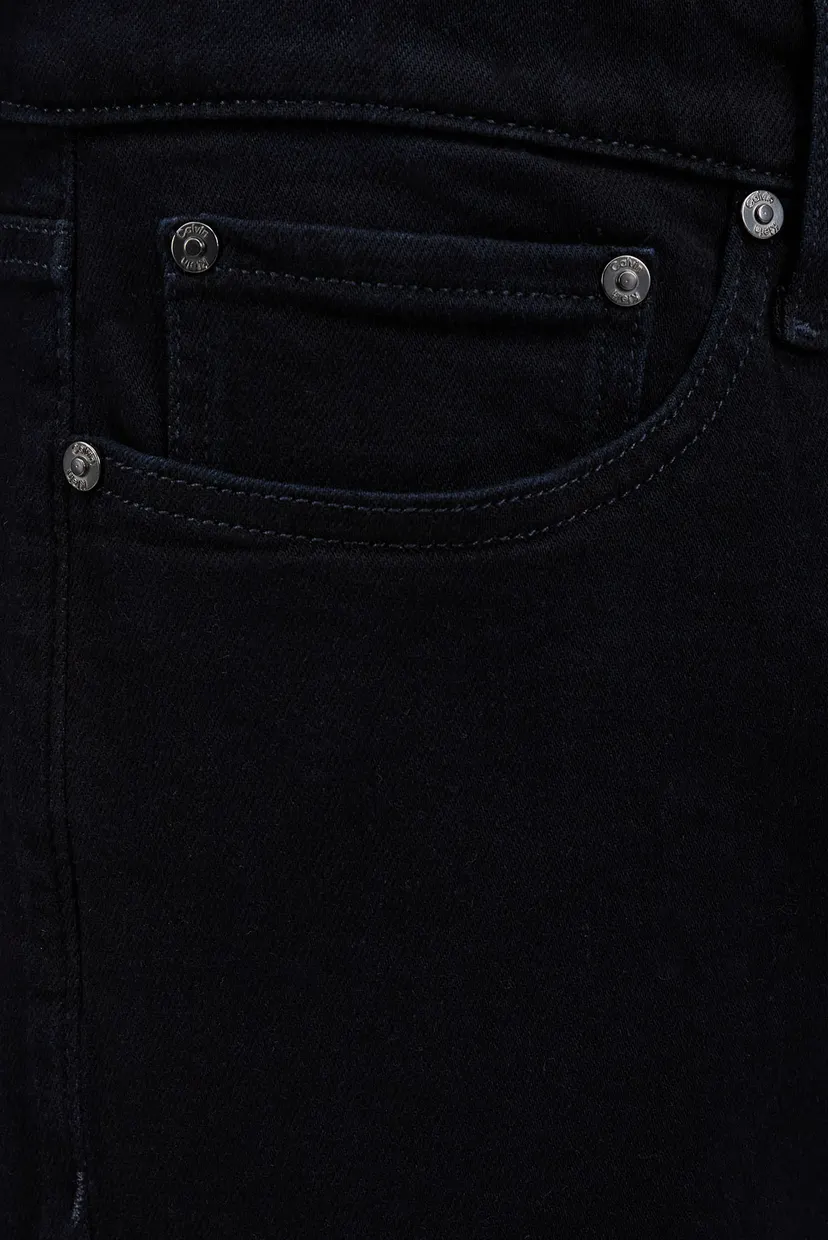 Чоловічі темно-сині джинси CASHMERE BLEND SLIM BLUE BLACK 3