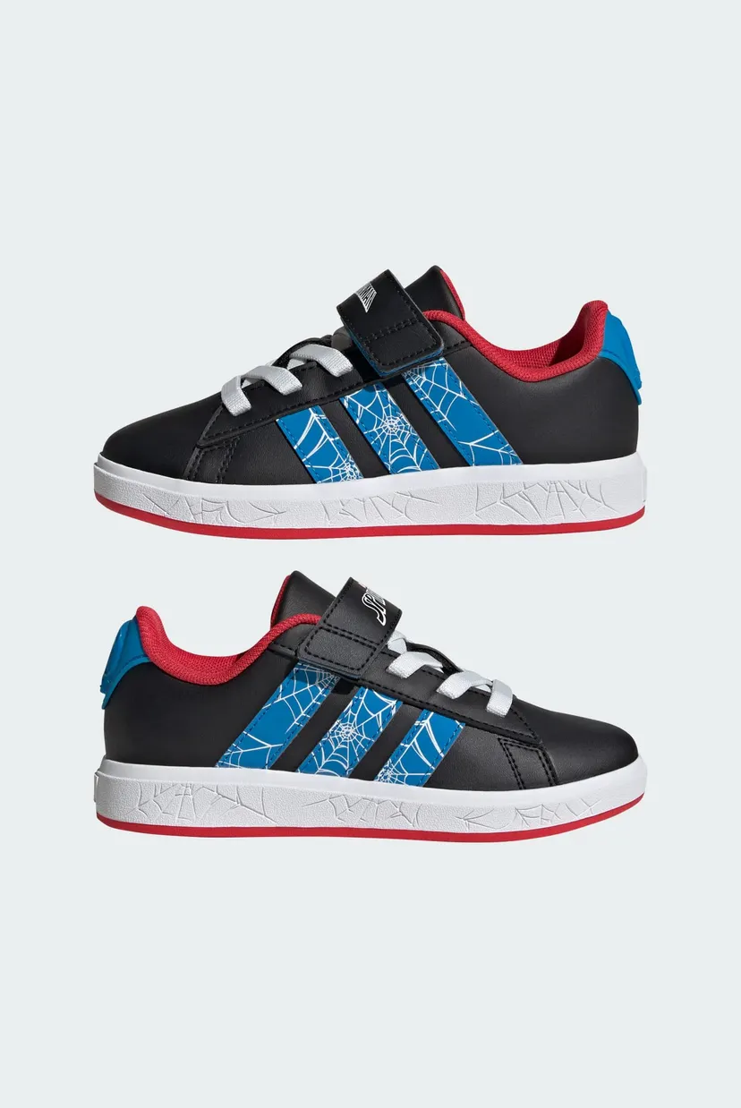 Дитячі чорні кросівки adidas Marvel Spider-Man Grand Court Kids 7