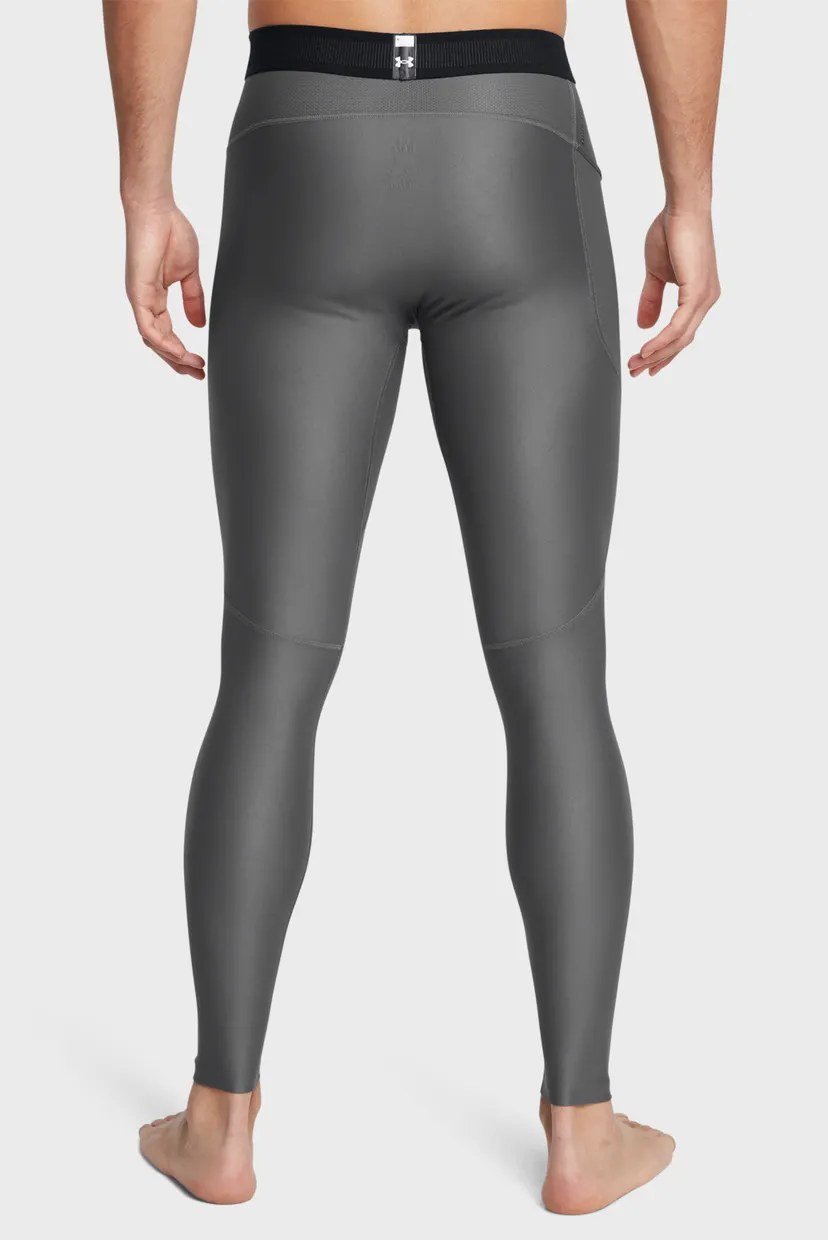 Чоловічі сірі тайтси UA HG IsoChill Leggings 3