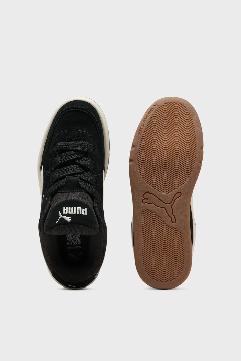 Чорні замшеві снікерси Park Lifestyle SK8 Suede Sneakers Unisex 4