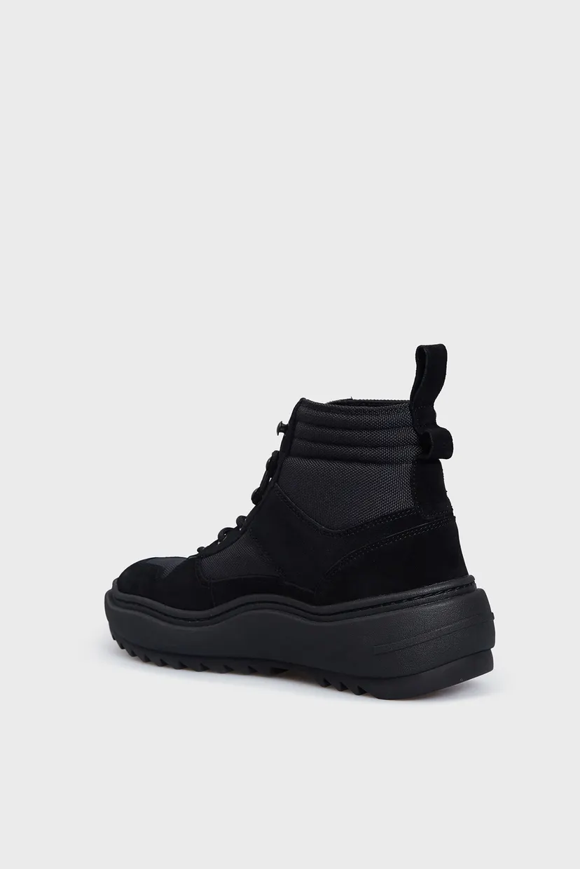 Чоловічі чорні черевики TJM MIX MATERIAL BOOT 5